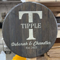 Personalized & Engraved Barrel Heads