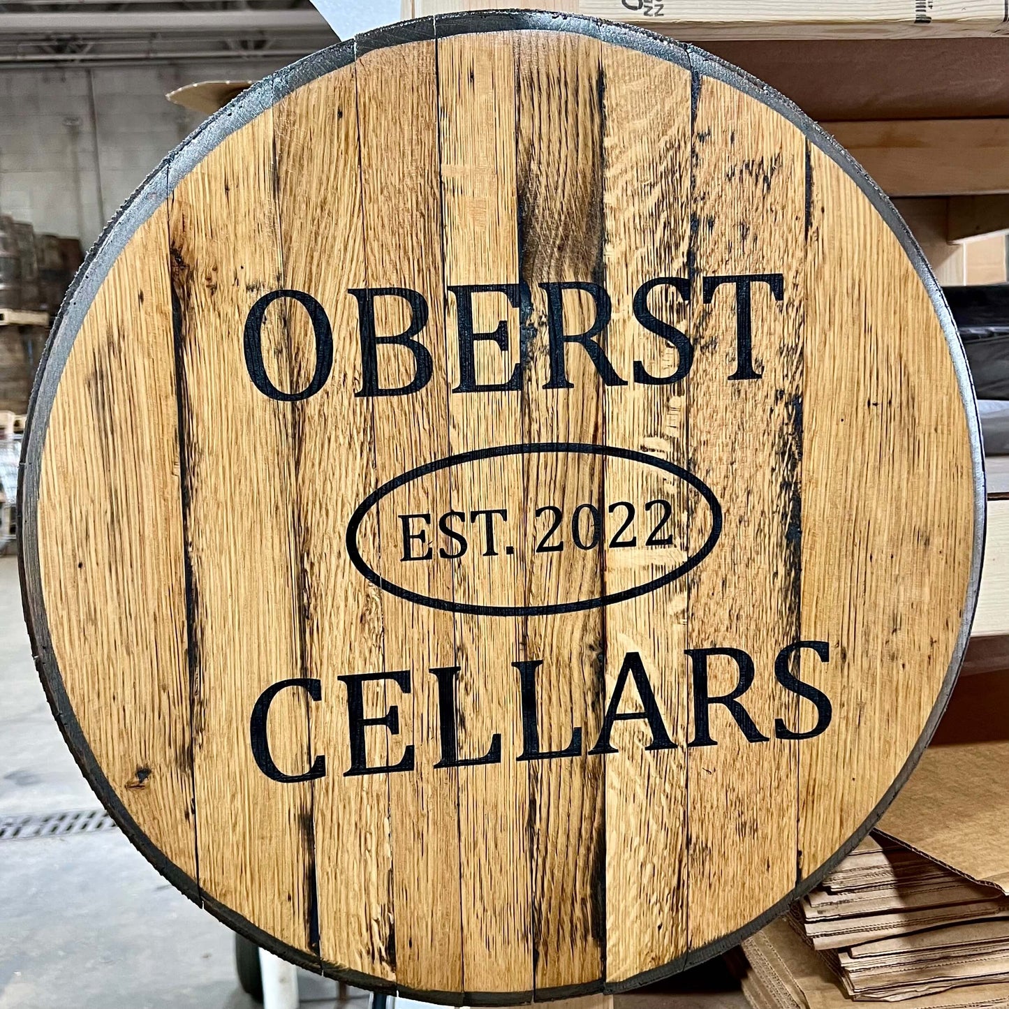 Personalized & Engraved Barrel Heads