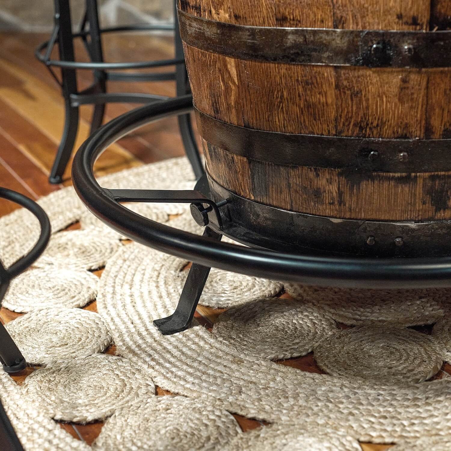 Standard Whiskey Barrel Pub Table