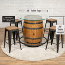 Standard Whiskey Barrel Pub Table (Copy)