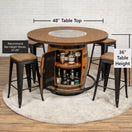 Standard Whiskey Barrel Pub Table (Copy)