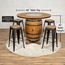 Standard Whiskey Barrel Pub Table (Copy)