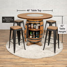 Standard Whiskey Barrel Pub Table (Copy)