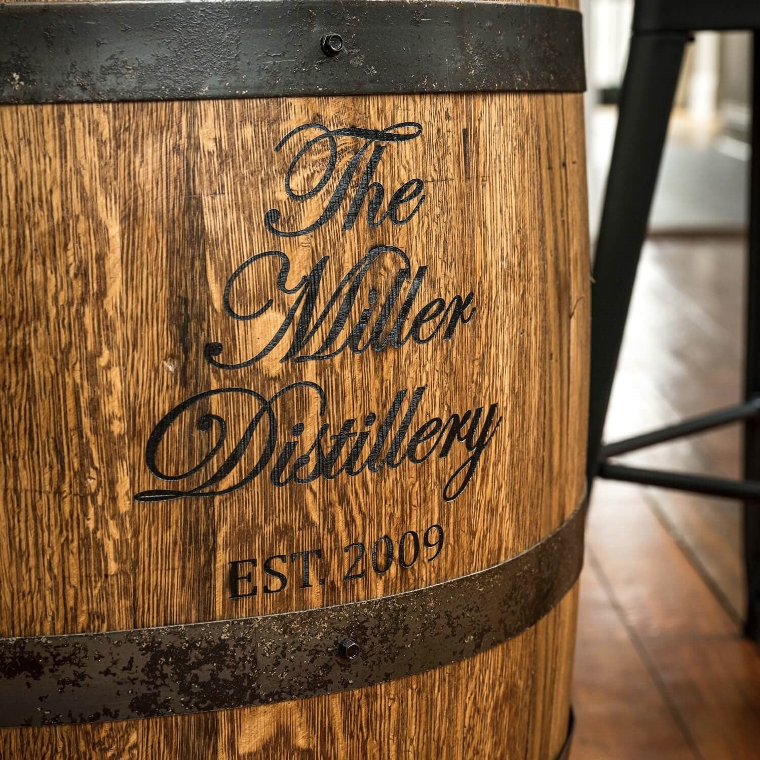 Standard Whiskey Barrel Pub Table