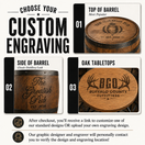 Standard Whiskey Barrel Pub Table (Copy)