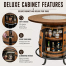 Standard Whiskey Barrel Pub Table (Copy)