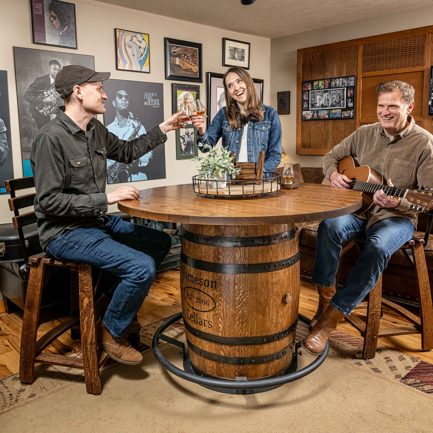 Standard Whiskey Barrel Pub Table (Copy)