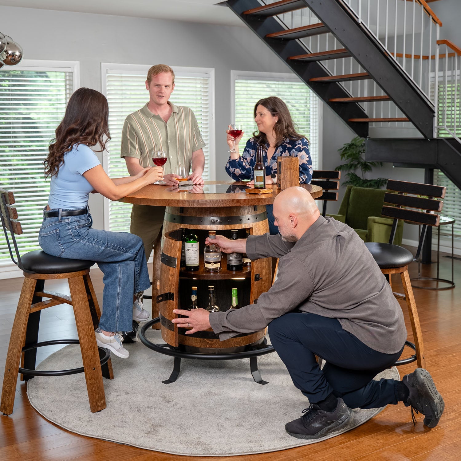 Standard Whiskey Barrel Pub Table (Copy)