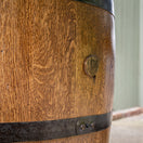 Custom Outdoor Whiskey Barrel Pub Table