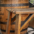 Whiskey Barrel Stave Stools