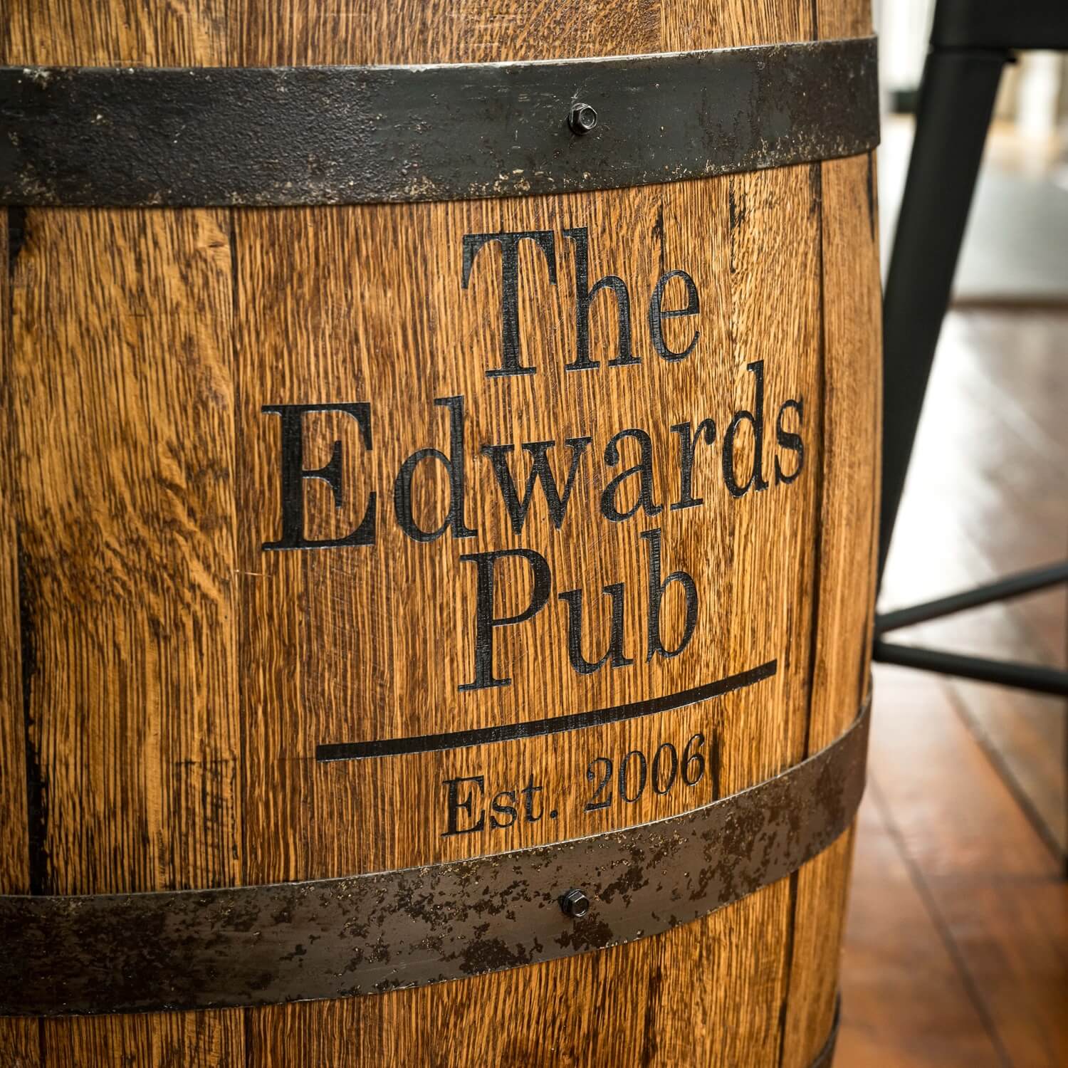 Standard Refurbished Whiskey Barrel