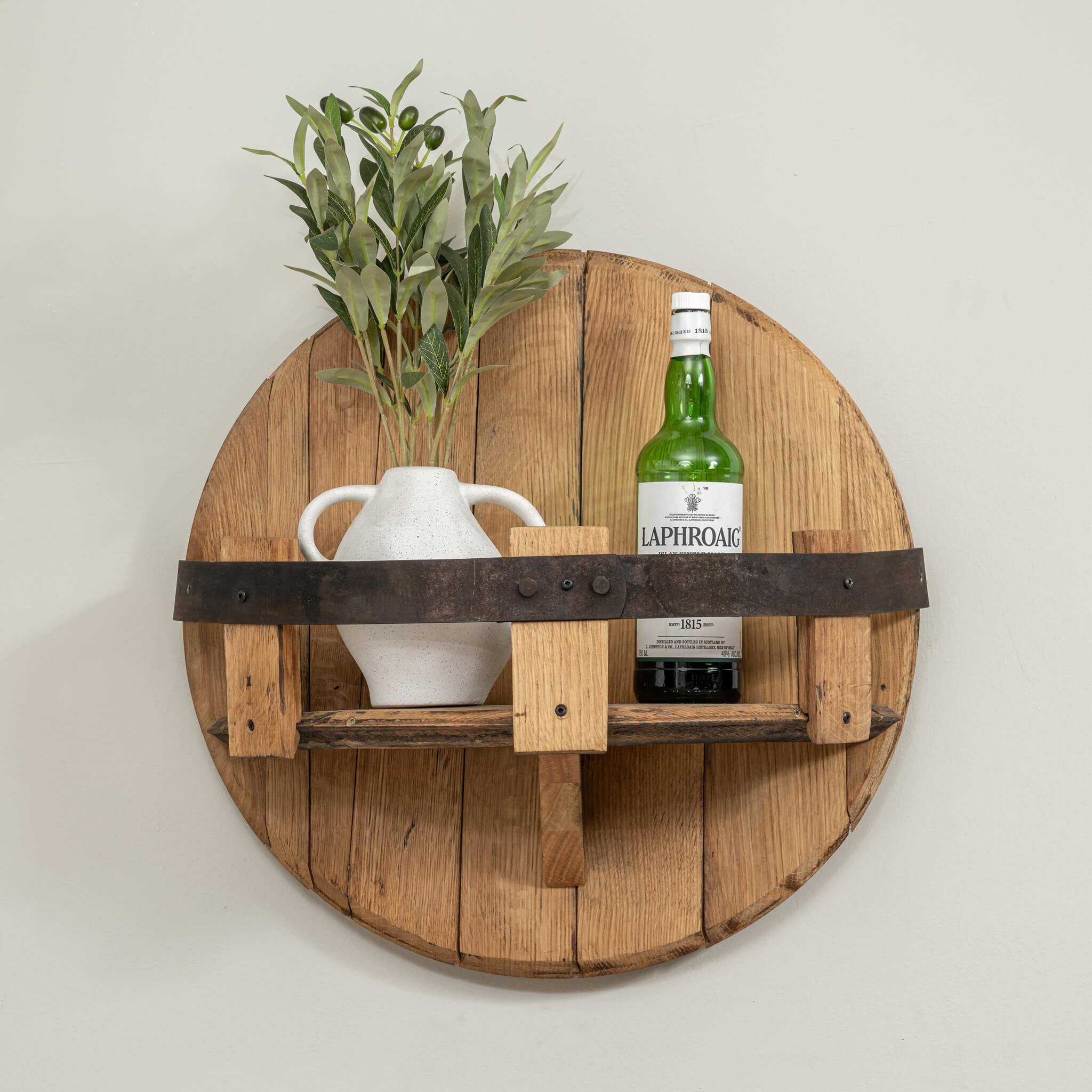 Barrel Head Shelf
