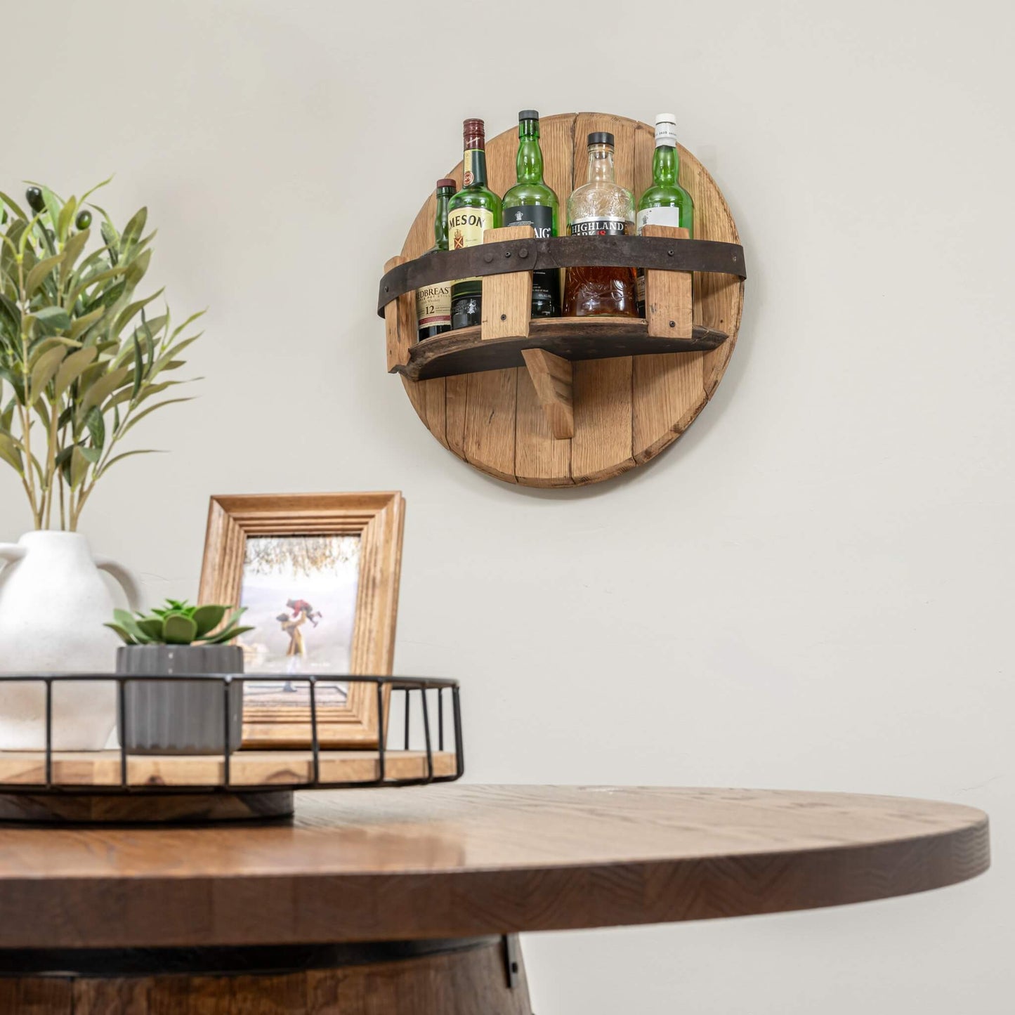 Barrel Head Shelf