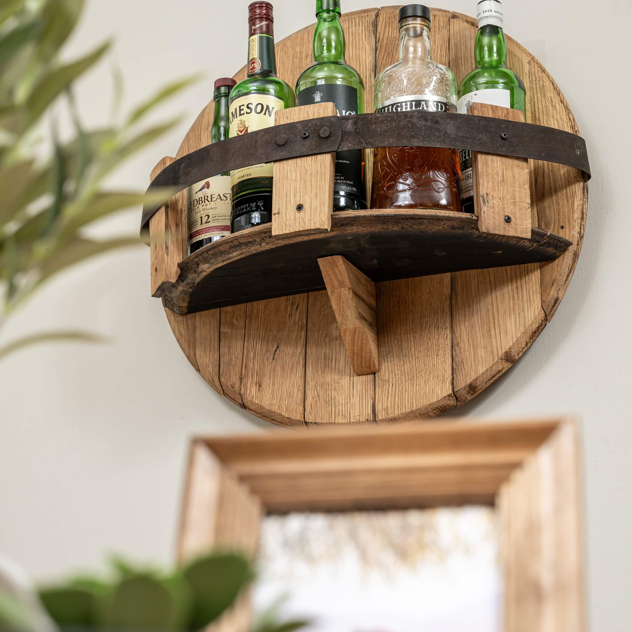 Barrel Head Shelf