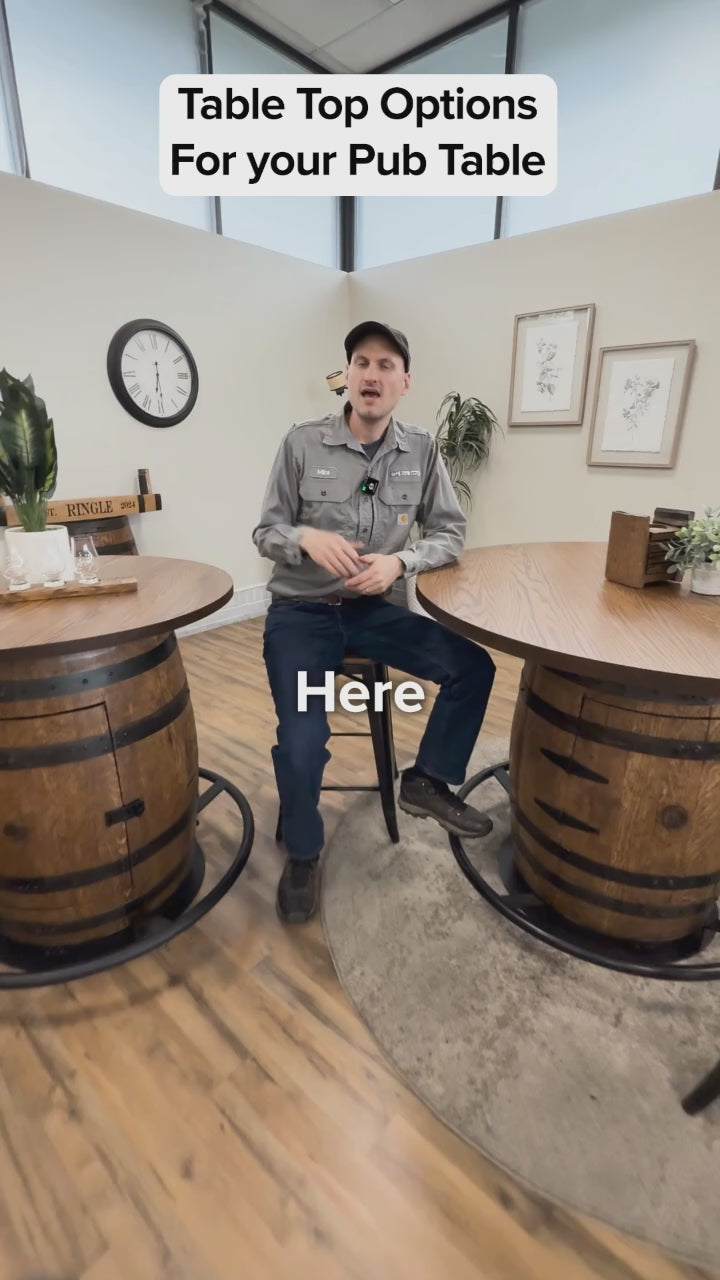 Play Video for \`Learn more about your table top options!\`