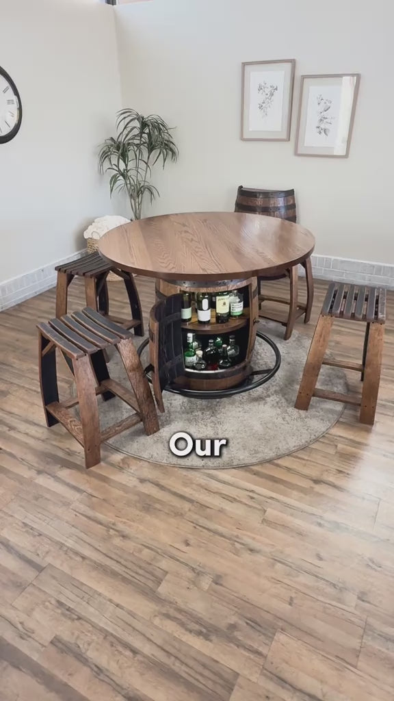 Play Video for `Deluxe Barrel Cabinet`