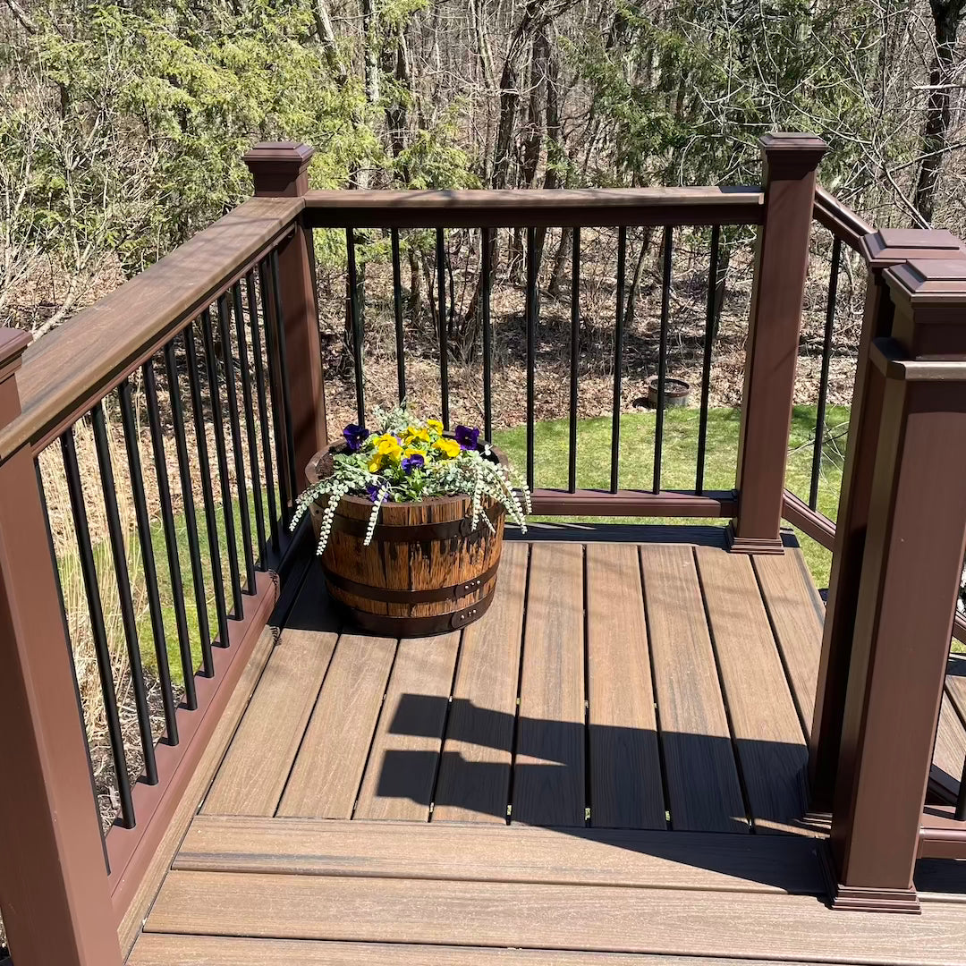 Deluxe Whiskey Barrel Planters (Indoor/Outdoor)